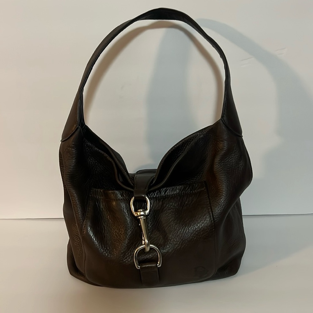 Dooney and Bourke, leather slouchy satchel bag